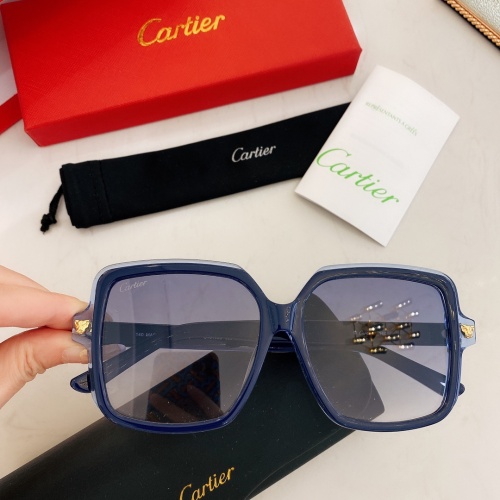Cartier AAA Quality Sunglasses #860152 $62.00 USD, Wholesale Replica Cartier AAA Quality Sunglassess