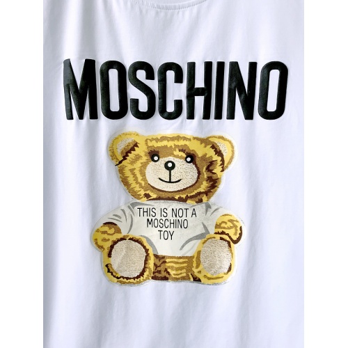 Replica Moschino T-Shirts Short Sleeved For Men #860227 $27.00 USD for Wholesale