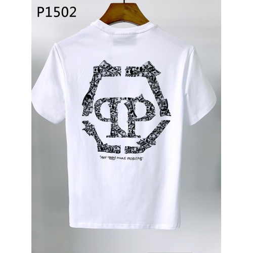 Replica Philipp Plein PP T-Shirts Short Sleeved For Men #860242 $29.00 USD for Wholesale