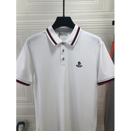 Replica Moncler T-Shirts Short Sleeved For Men #860283 $41.00 USD for Wholesale