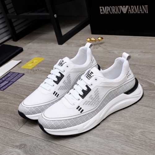 Replica Armani Casual Shoes For Men #860316 $76.00 USD for Wholesale