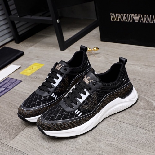 Replica Armani Casual Shoes For Men #860318 $76.00 USD for Wholesale