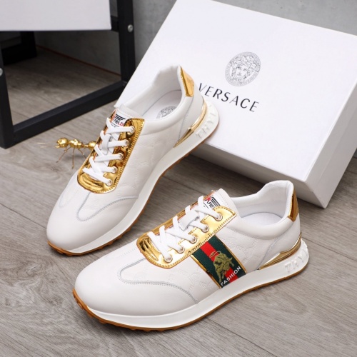 Versace Casual Shoes For Men #860323 $82.00 USD, Wholesale Replica ...