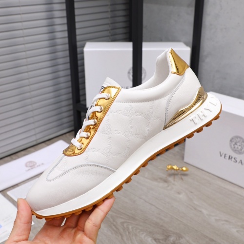 Replica Versace Casual Shoes For Men #860323 $82.00 USD for Wholesale