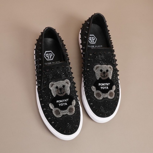 Replica Philipp Plein Shoes For Men #860348 $92.00 USD for Wholesale