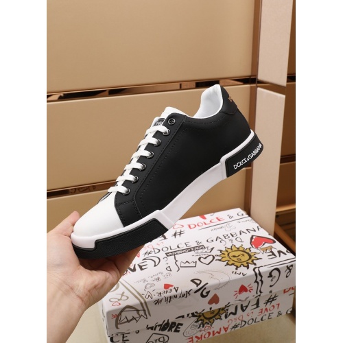 Replica Dolce & Gabbana D&G Casual Shoes For Men #860354 $85.00 USD for Wholesale