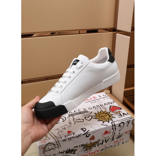 Replica Dolce & Gabbana D&G Casual Shoes For Men #860355 $88.00 USD for Wholesale