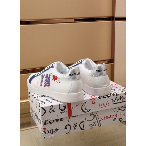 Replica Dolce & Gabbana D&G Casual Shoes For Men #860358 $85.00 USD for Wholesale