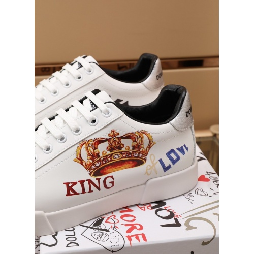 Replica Dolce & Gabbana D&G Casual Shoes For Men #860361 $85.00 USD for Wholesale