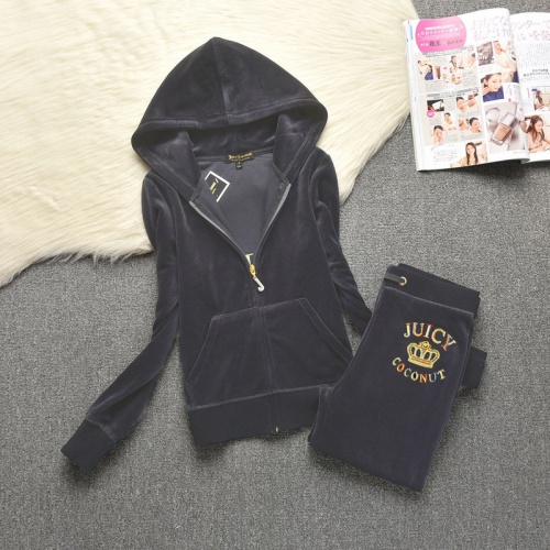 Replica Juicy Couture Tracksuits Long Sleeved For Women #860451 $52.00 USD for Wholesale