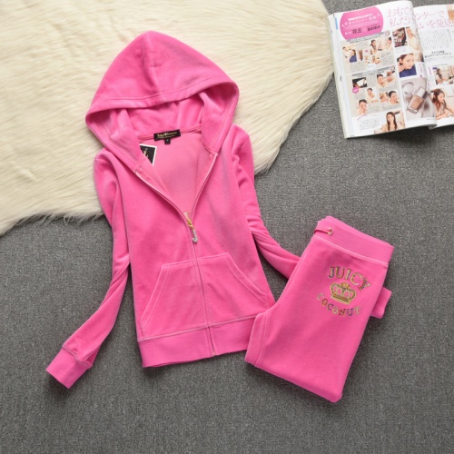 Replica Juicy Couture Tracksuits Long Sleeved For Women #860452 $52.00 USD for Wholesale