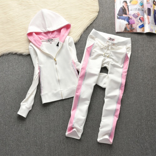 Juicy Couture Tracksuits Long Sleeved For Women #860468 $56.00 USD, Wholesale Replica Juicy Couture Tracksuits