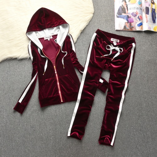 Juicy Couture Tracksuits Long Sleeved For Women #860477 $52.00 USD, Wholesale Replica Juicy Couture Tracksuits