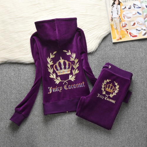 Juicy Couture Tracksuits Long Sleeved For Women #860486 $52.00 USD, Wholesale Replica Juicy Couture Tracksuits