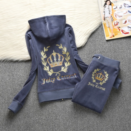 Juicy Couture Tracksuits Long Sleeved For Women #860487 $52.00 USD, Wholesale Replica Juicy Couture Tracksuits