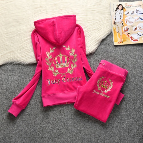 Juicy Couture Tracksuits Long Sleeved For Women #860488 $52.00 USD, Wholesale Replica Juicy Couture Tracksuits