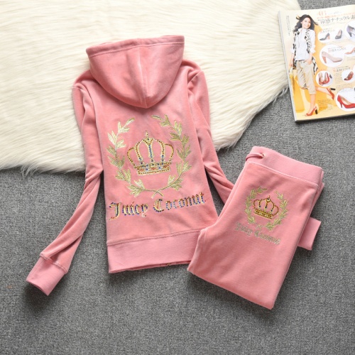 Juicy Couture Tracksuits Long Sleeved For Women #860489 $52.00 USD, Wholesale Replica Juicy Couture Tracksuits