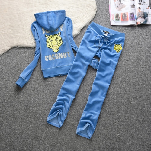 Juicy Couture Tracksuits Long Sleeved For Women #860497 $56.00 USD, Wholesale Replica Juicy Couture Tracksuits