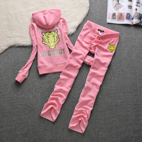 Juicy Couture Tracksuits Long Sleeved For Women #860498 $56.00 USD, Wholesale Replica Juicy Couture Tracksuits