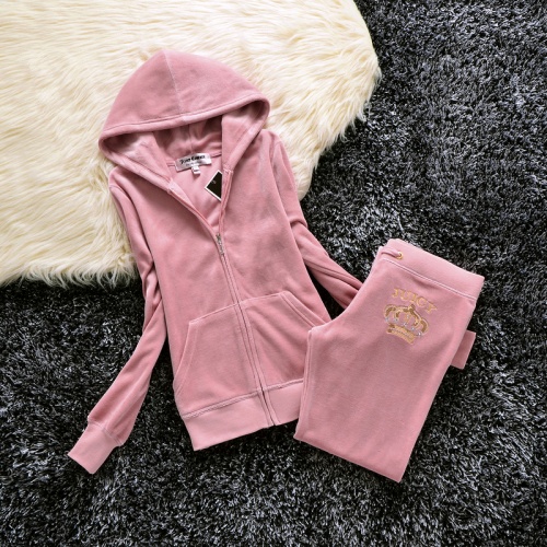 Juicy Couture Tracksuits Long Sleeved For Women #860546 $52.00 USD, Wholesale Replica Juicy Couture Tracksuits