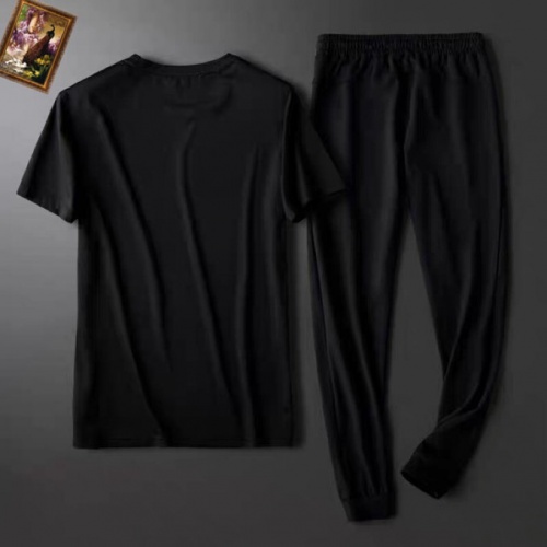 Replica Versace Tracksuits Short Sleeved For Men #860596 $80.00 USD for Wholesale