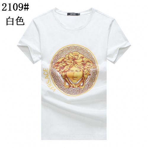 Versace T-Shirts Short Sleeved For Men #860695 $24.00 USD, Wholesale Replica Versace T-Shirts
