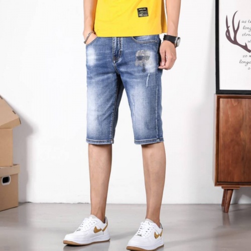 Replica Fendi Jeans For Men #860733 $38.00 USD for Wholesale