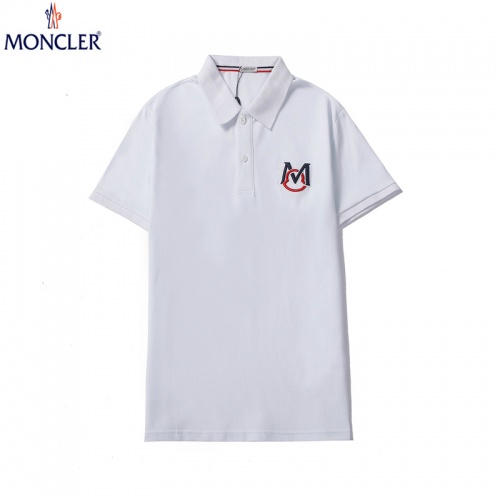Moncler T-Shirts Short Sleeved For Men #860774 $35.00 USD, Wholesale Replica Moncler T-Shirts