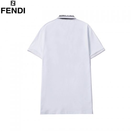 Replica Fendi T-Shirts Short Sleeved For Men #860779 $35.00 USD for Wholesale