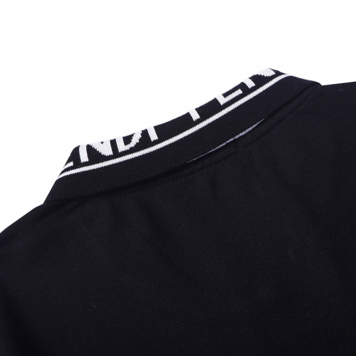 Replica Fendi T-Shirts Short Sleeved For Men #860780 $35.00 USD for Wholesale