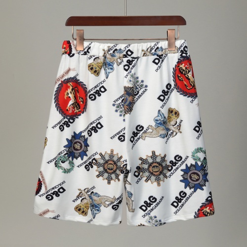 Replica Dolce & Gabbana D&G Tracksuits Short Sleeved For Men #860796 $43.00 USD for Wholesale