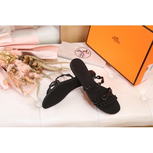 Replica Hermes Slippers For Women #860819 $38.00 USD for Wholesale