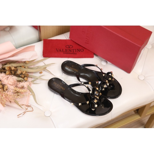 Replica Valentino Slippers For Women #860834 $41.00 USD for Wholesale