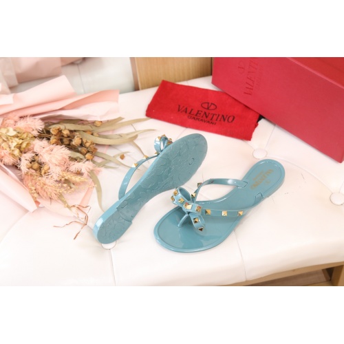 Replica Valentino Slippers For Women #860838 $41.00 USD for Wholesale
