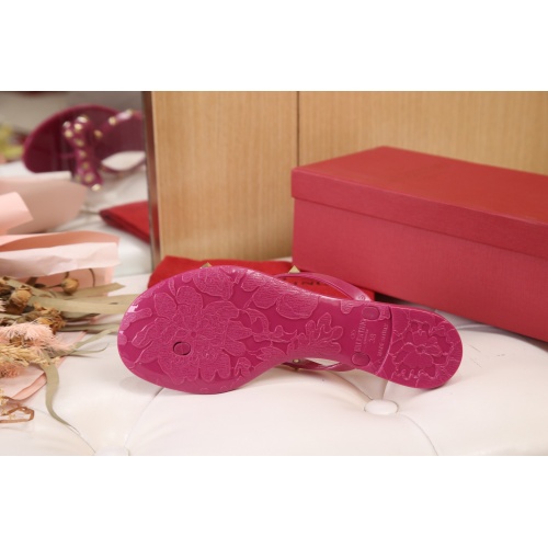 Replica Valentino Slippers For Women #860839 $41.00 USD for Wholesale