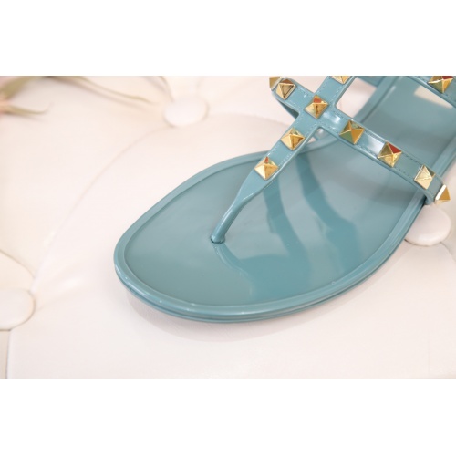 Replica Valentino Slippers For Women #860846 $41.00 USD for Wholesale