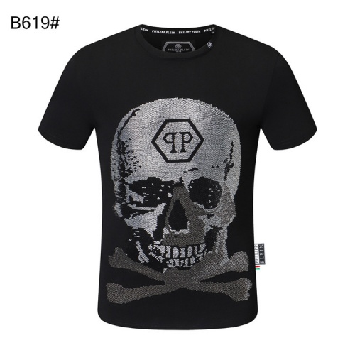 Philipp Plein PP T-Shirts Short Sleeved For Men #860928 $28.00 USD, Wholesale Replica Philipp Plein PP T-Shirts