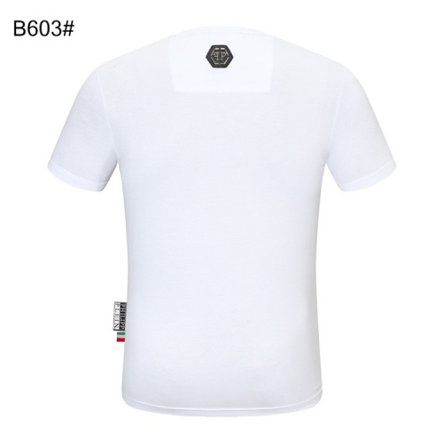 Replica Philipp Plein PP T-Shirts Short Sleeved For Men #860930 $28.00 USD for Wholesale