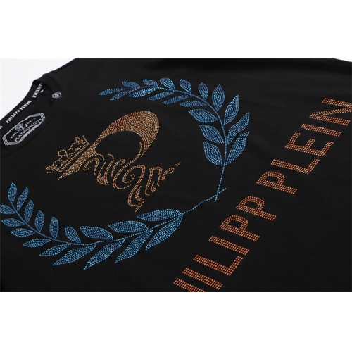 Replica Philipp Plein PP T-Shirts Short Sleeved For Men #860934 $28.00 USD for Wholesale