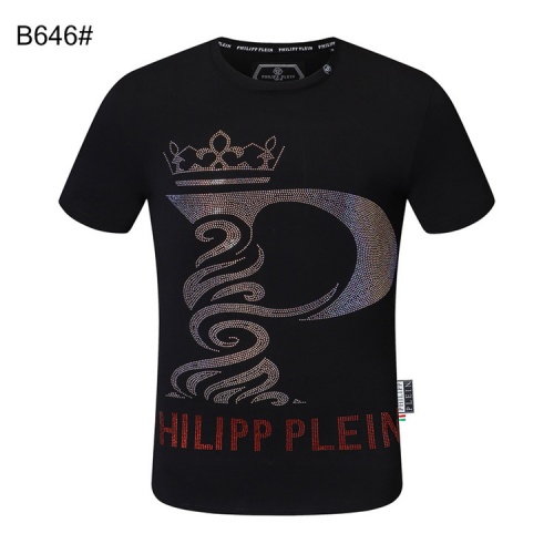 Philipp Plein PP T-Shirts Short Sleeved For Men #860936 $28.00 USD, Wholesale Replica Philipp Plein PP T-Shirts
