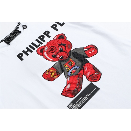 Replica Philipp Plein PP T-Shirts Short Sleeved For Men #860942 $28.00 USD for Wholesale