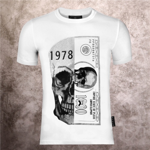 Philipp Plein PP T-Shirts Short Sleeved For Men #860945 $28.00 USD, Wholesale Replica Philipp Plein PP T-Shirts