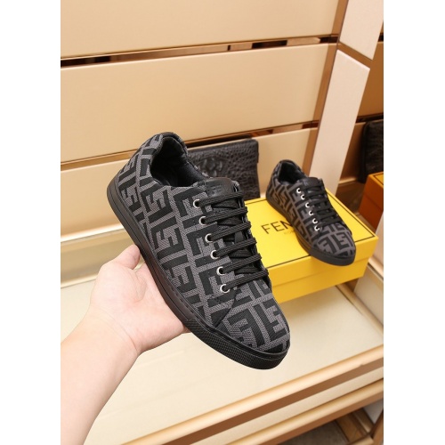 Replica Fendi Casual Shoes For Men #861014 $80.00 USD for Wholesale