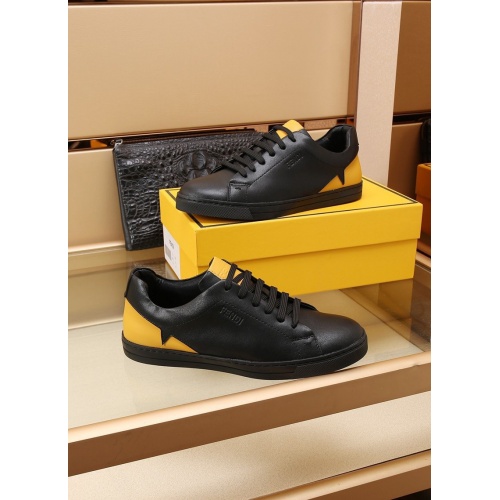 Replica Fendi Casual Shoes For Men #861016 $82.00 USD for Wholesale