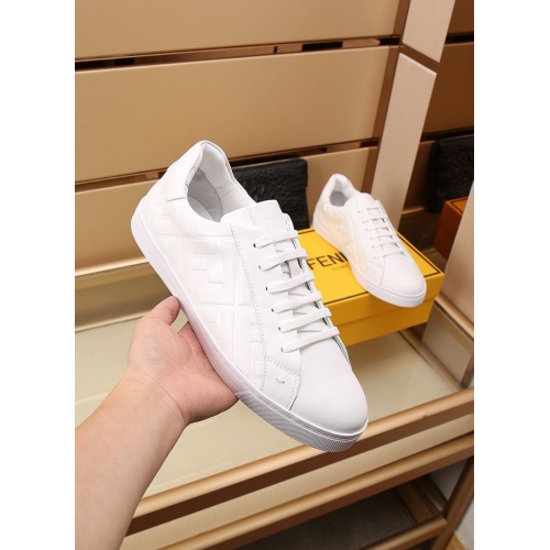 Replica Fendi Casual Shoes For Men #861017 $82.00 USD for Wholesale