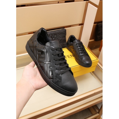 Replica Fendi Casual Shoes For Men #861018 $82.00 USD for Wholesale