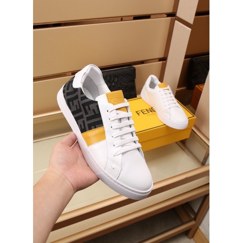 Replica Fendi Casual Shoes For Men #861019 $82.00 USD for Wholesale
