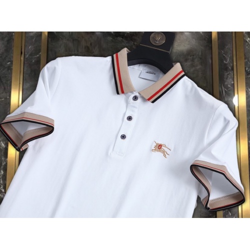 Replica Burberry T-Shirts Short Sleeved For Men #861218 $29.00 USD for Wholesale