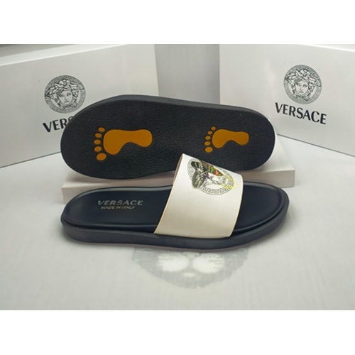 Versace Slippers For Men #861275 $40.00 USD, Wholesale Replica Versace Slippers
