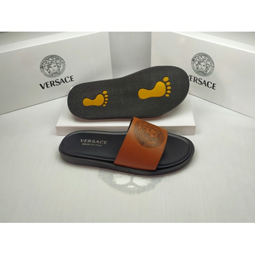 Versace Slippers For Men #861278 $40.00 USD, Wholesale Replica Versace Slippers